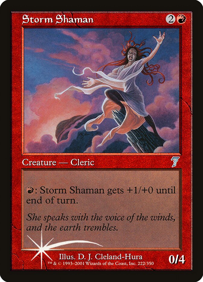 Storm Shaman card front