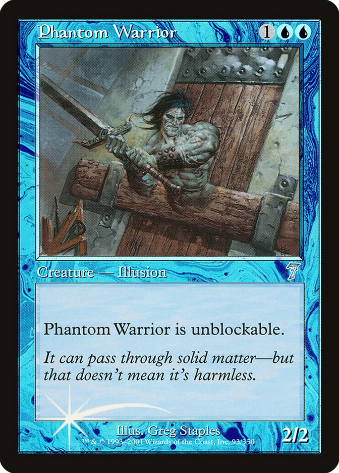 Phantom Warrior card front