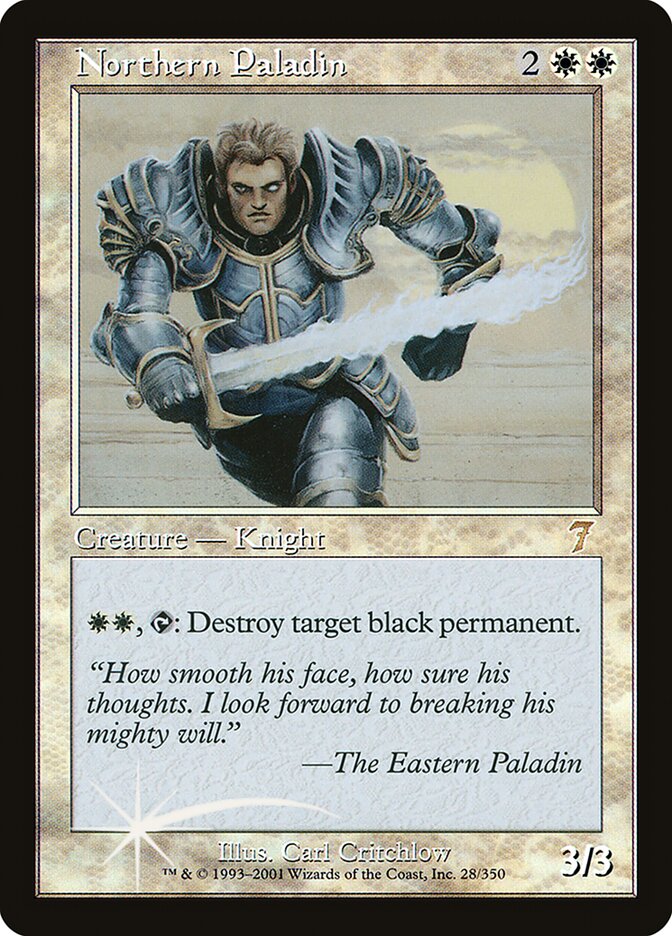 Northern Paladin card front