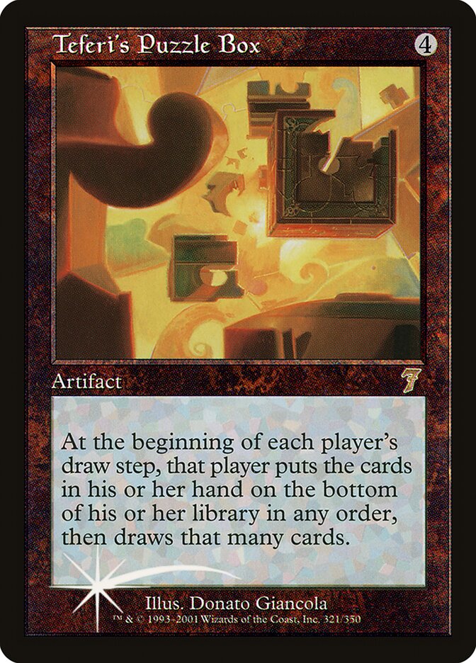 Teferi's Puzzle Box card front