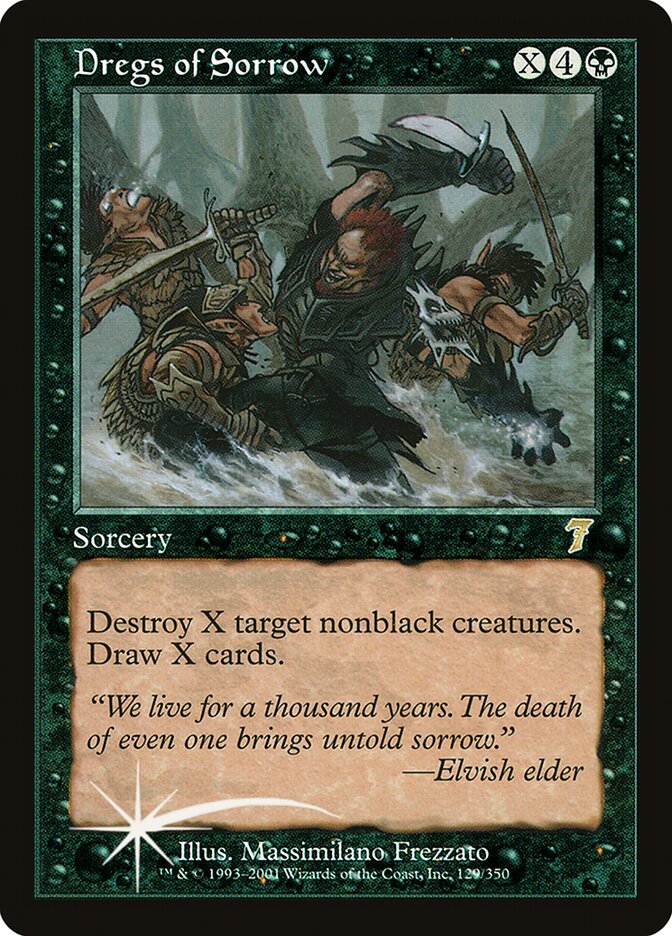 Dregs of Sorrow card front