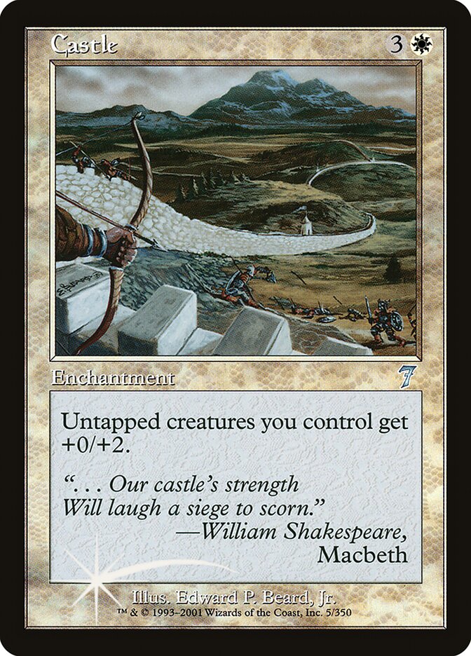Castle card front