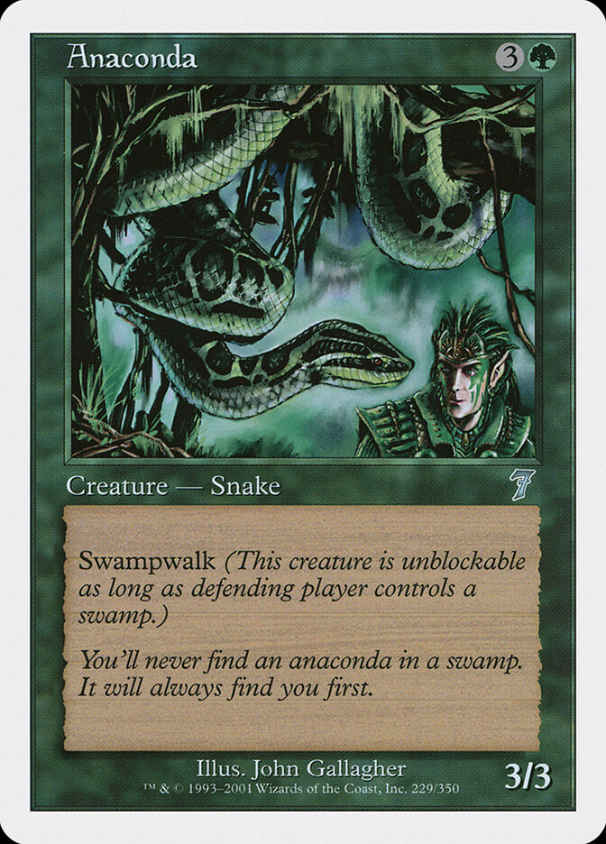 Anaconda card front