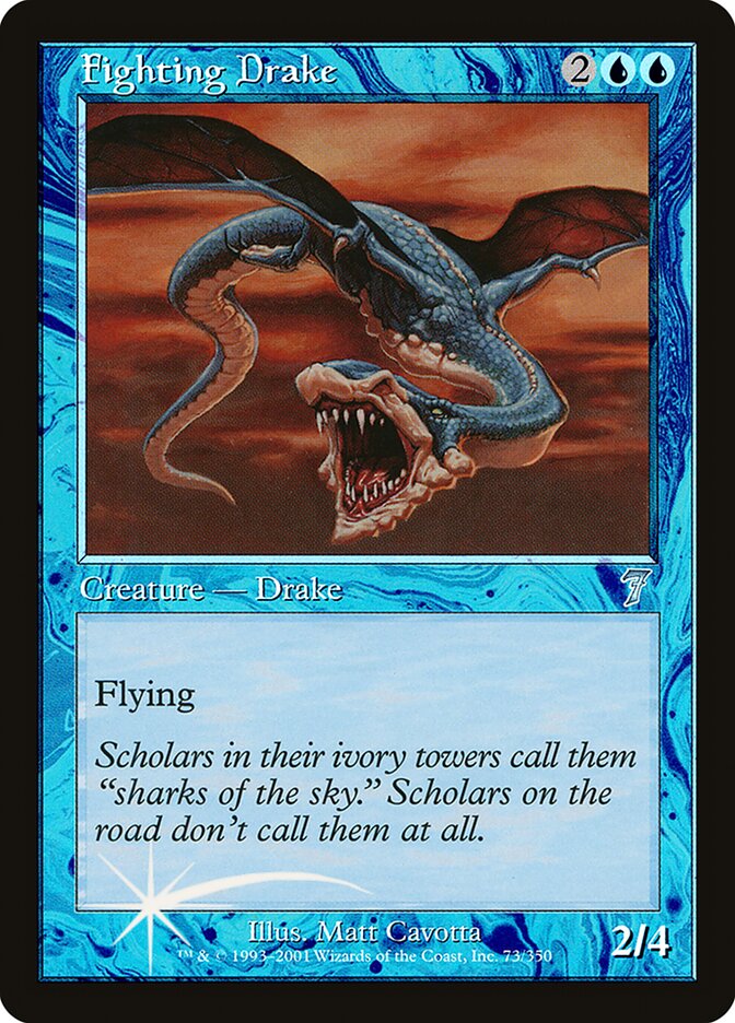 Fighting Drake card front