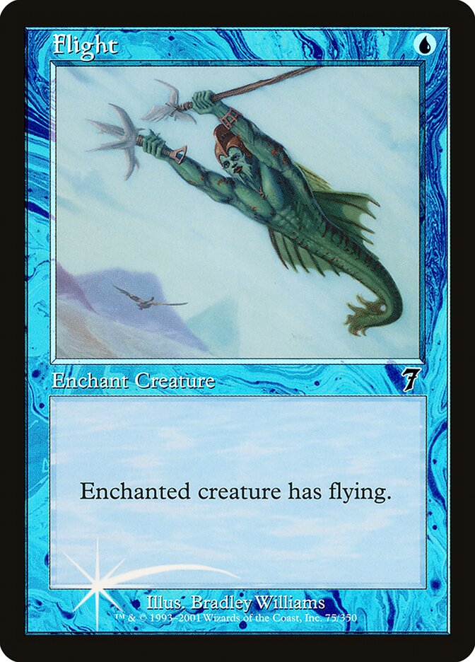 Flight card front