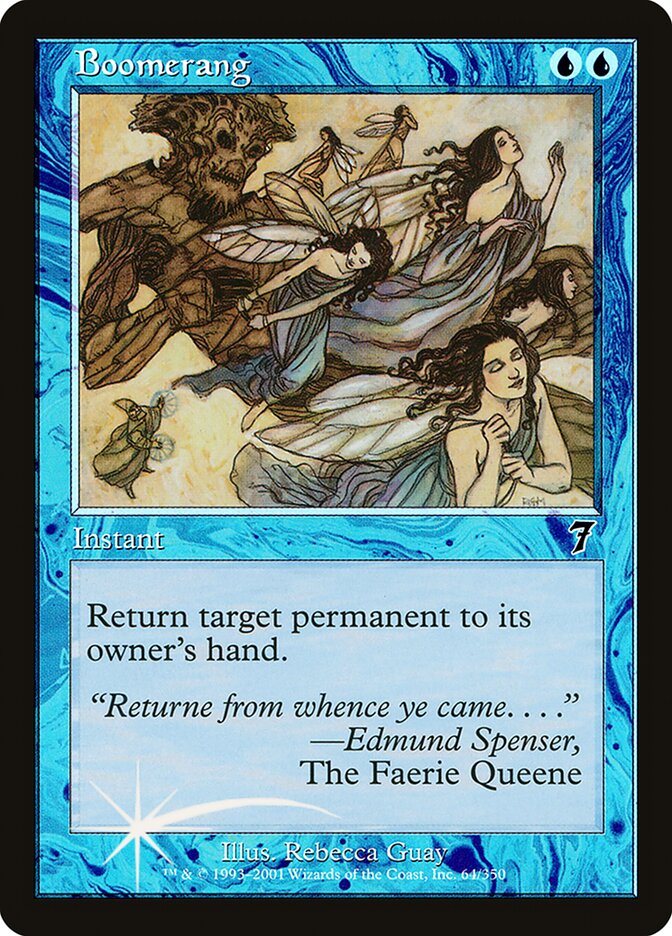 Boomerang card front