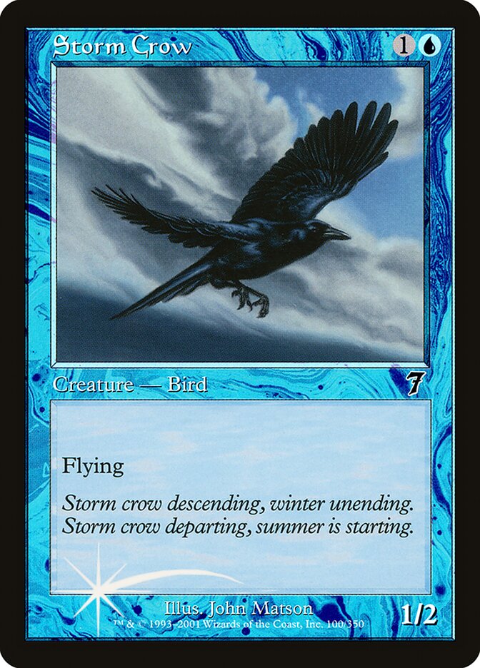 Storm Crow card front