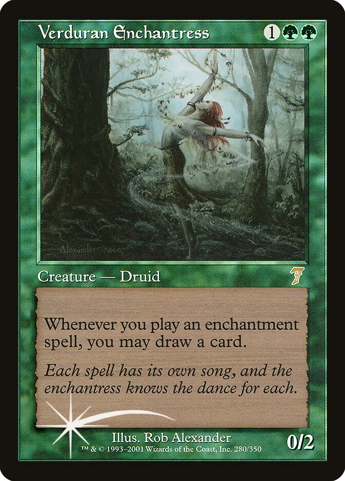 Verduran Enchantress card front