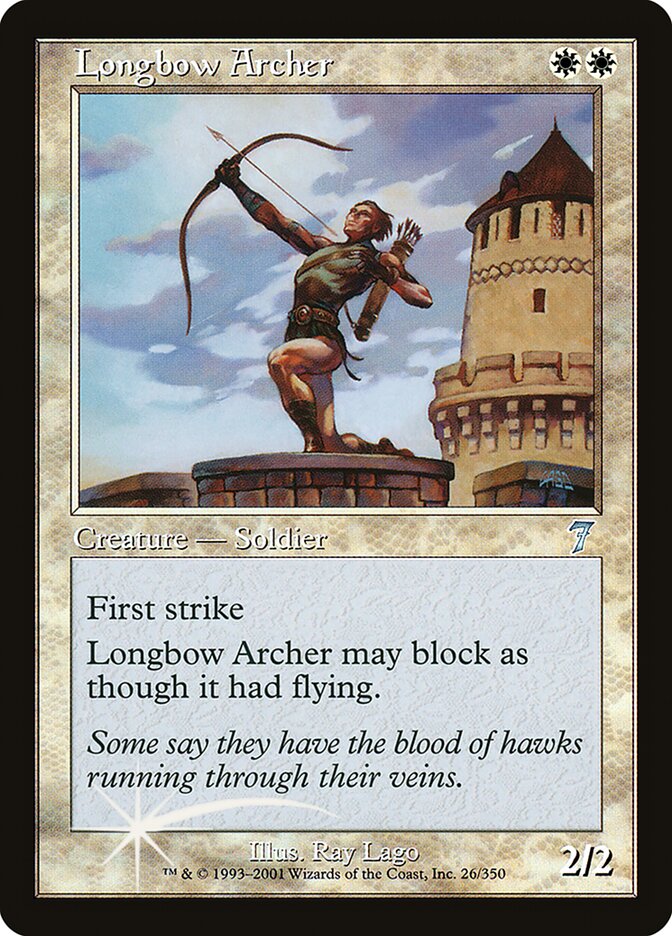 Longbow Archer card front