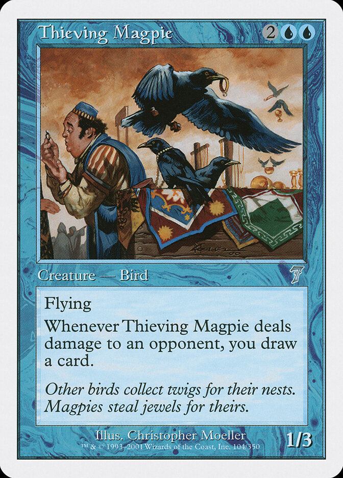 Thieving Magpie card front