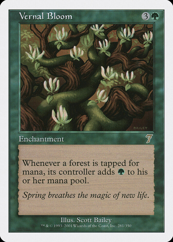 Vernal Bloom card front