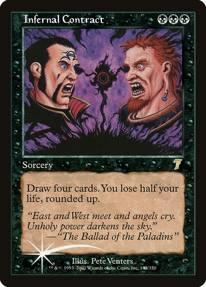 Infernal Contract card front