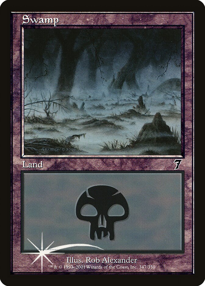 Swamp card front