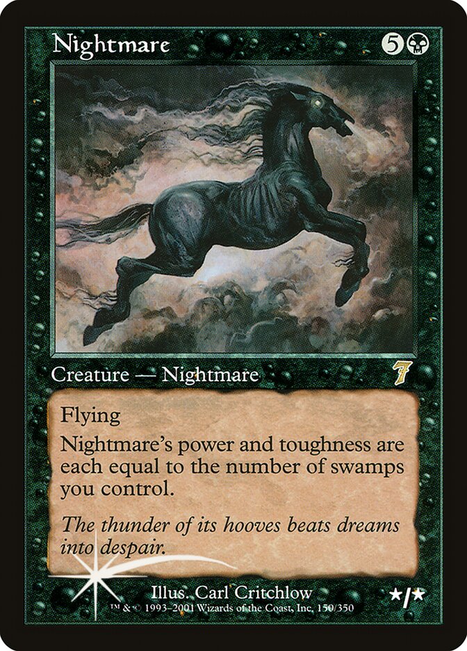 Nightmare card front