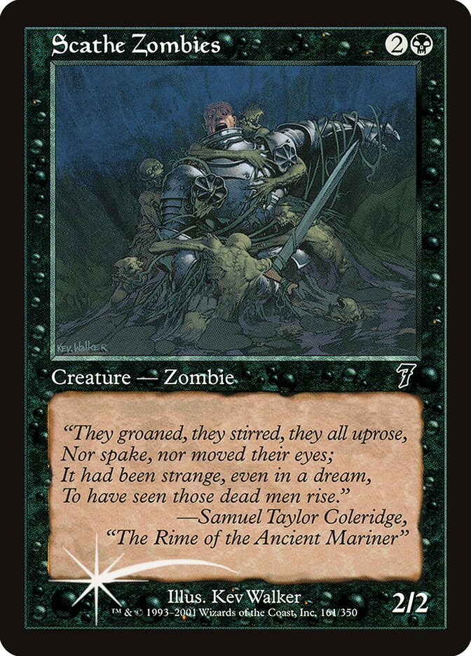 Scathe Zombies card front