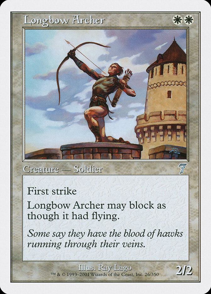 Longbow Archer card front