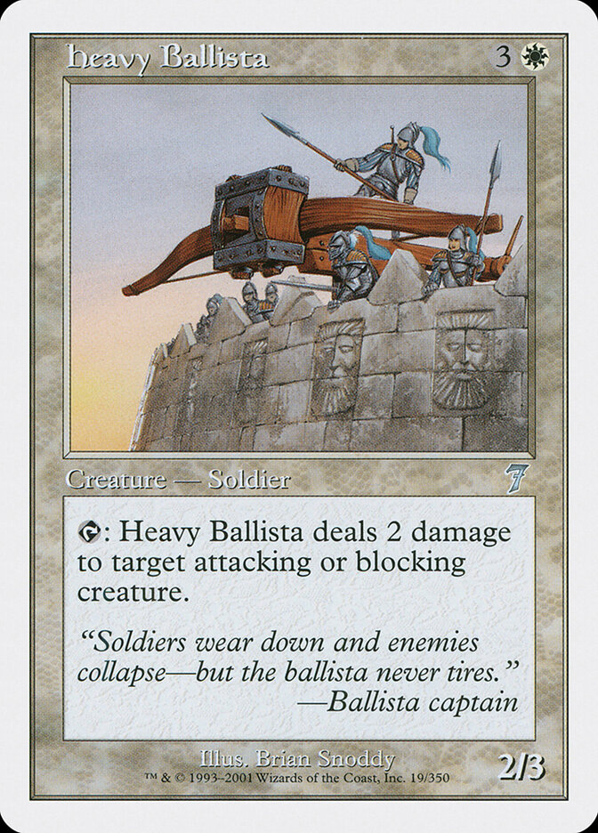Heavy Ballista card front