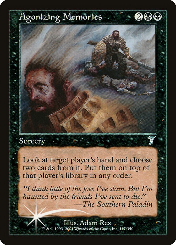Agonizing Memories card front