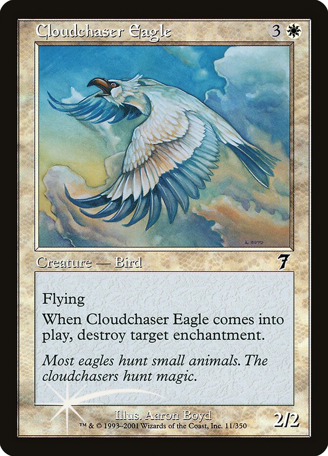 Cloudchaser Eagle card front