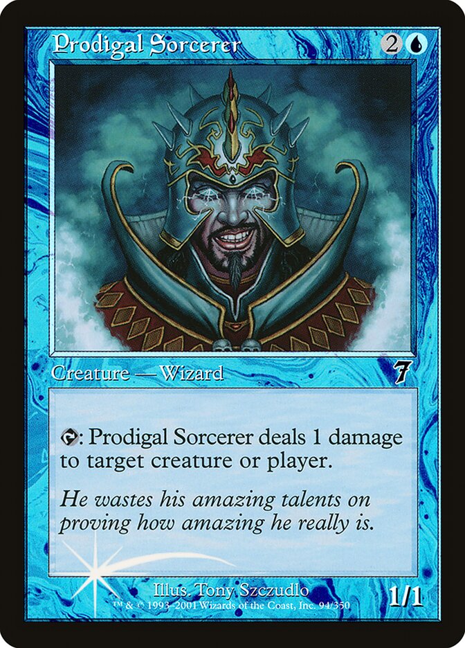 Prodigal Sorcerer card front