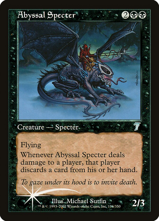 Abyssal Specter card front