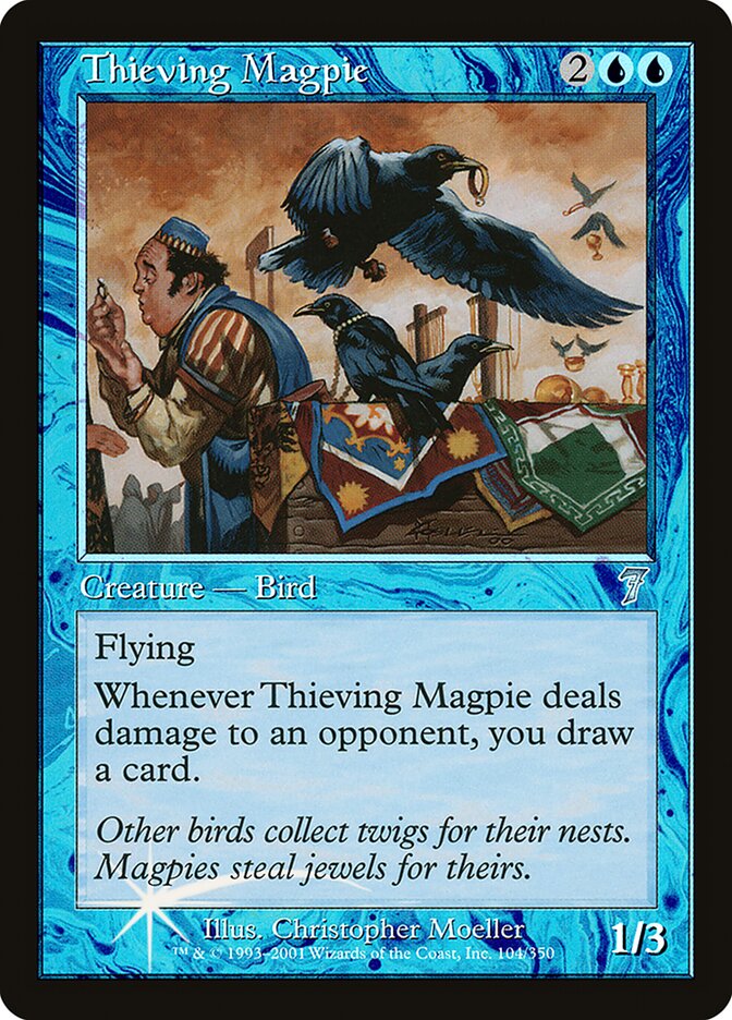 Thieving Magpie card front