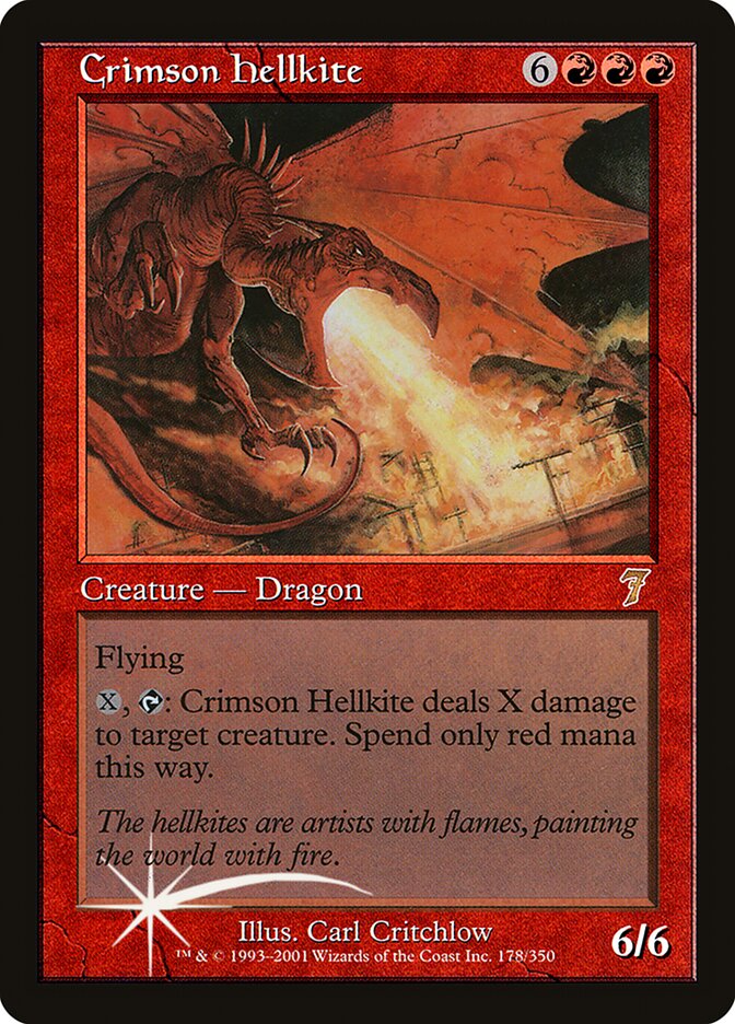 Crimson Hellkite card front