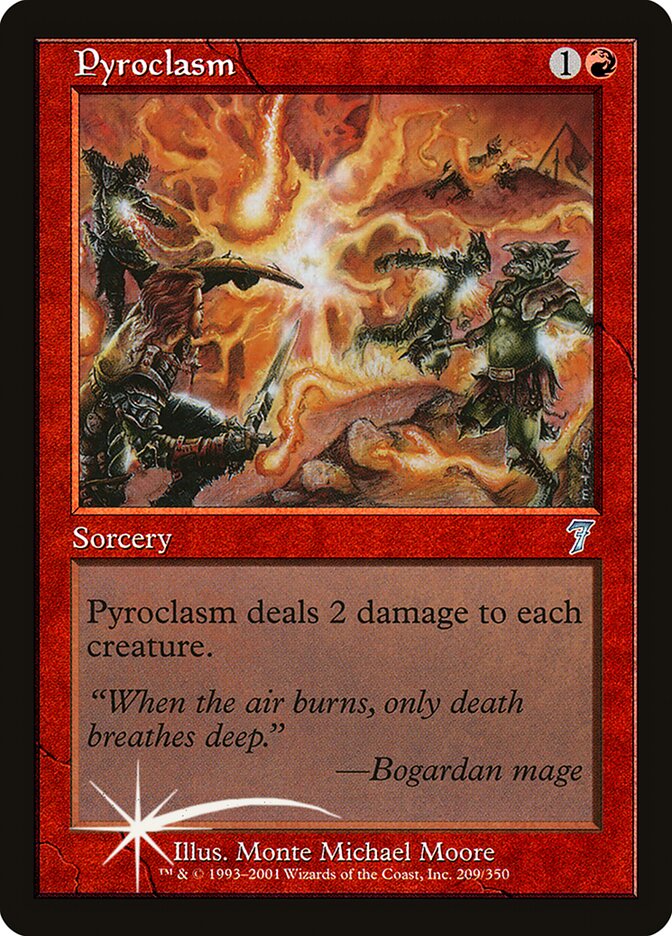 Pyroclasm card front