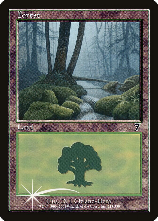 Forest card front