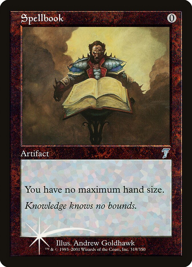 Spellbook card front
