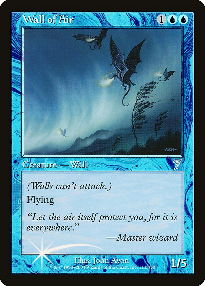 Wall of Air card front