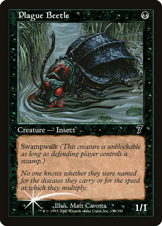 Plague Beetle card front
