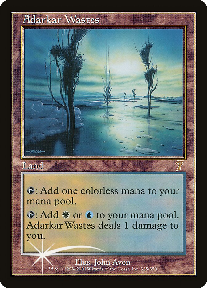 Adarkar Wastes card front