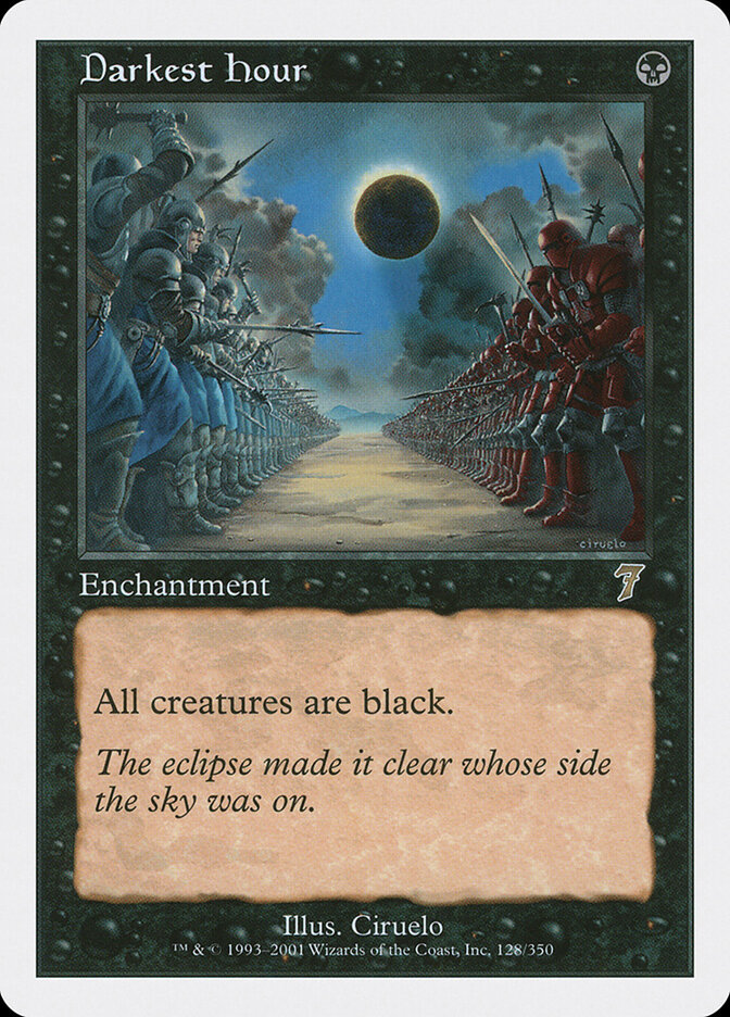 Darkest Hour card front