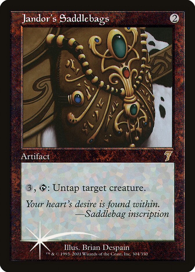 Jandor's Saddlebags card front