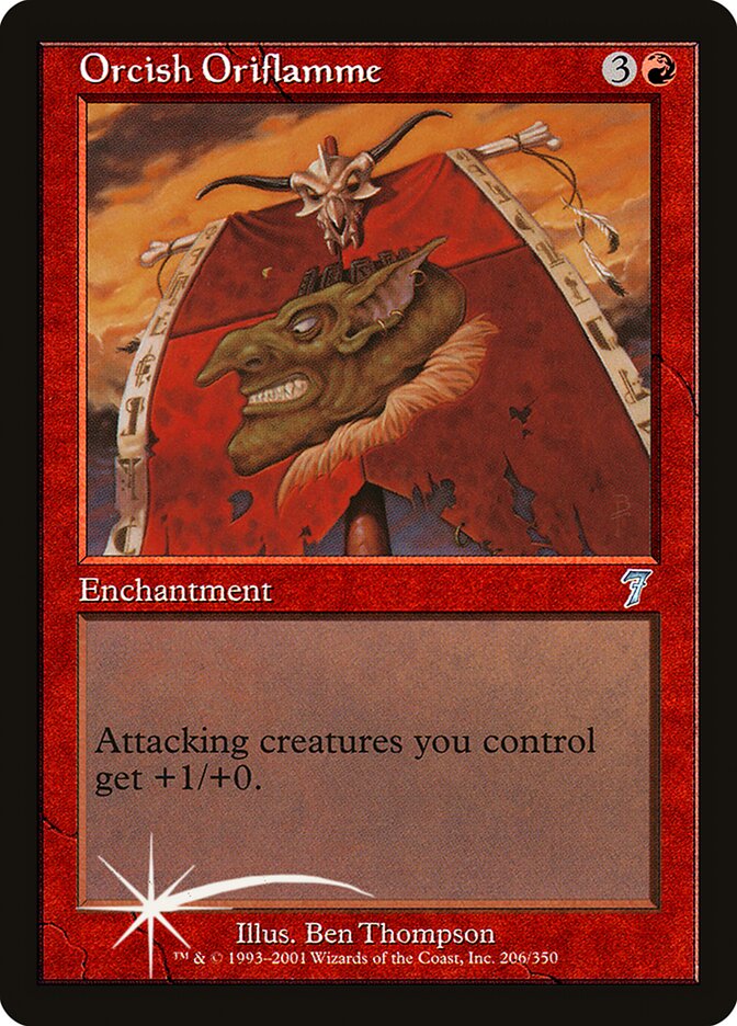 Orcish Oriflamme card front
