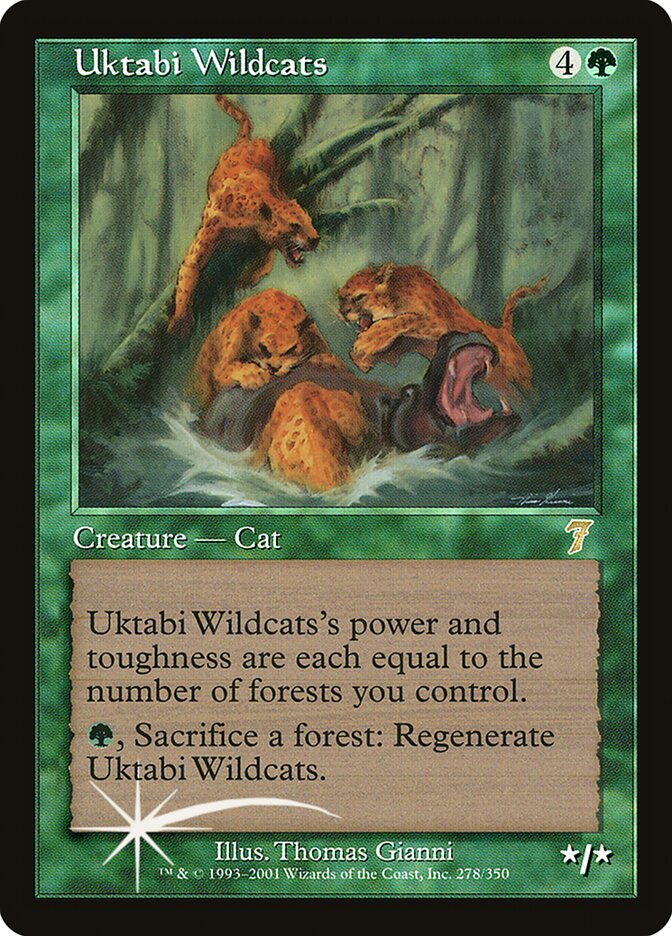 Uktabi Wildcats card front