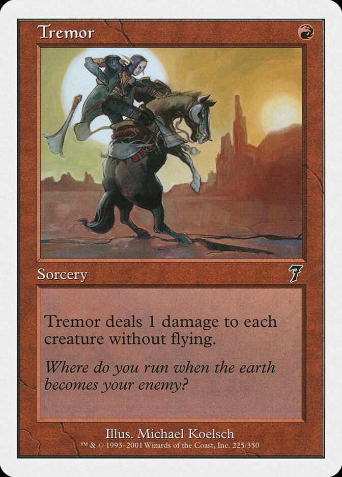 Tremor card front