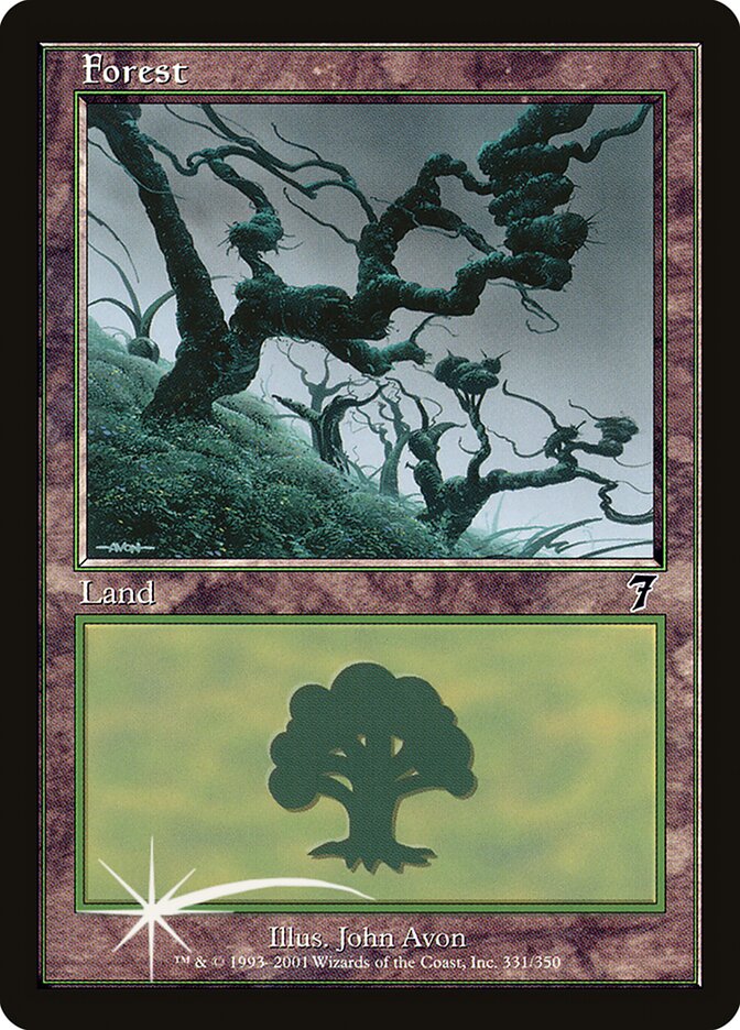 Forest card front