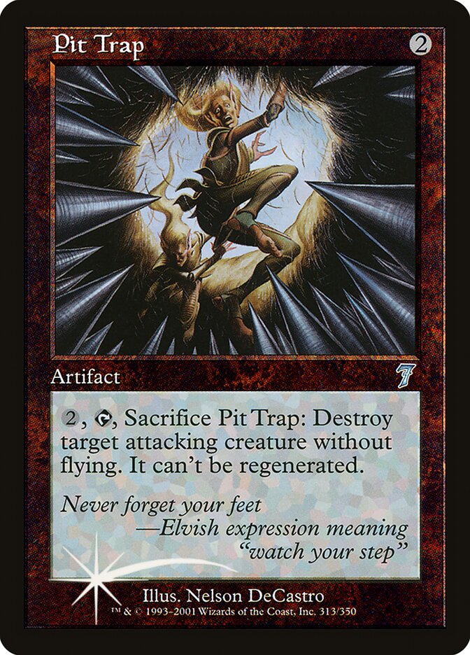 Pit Trap card front