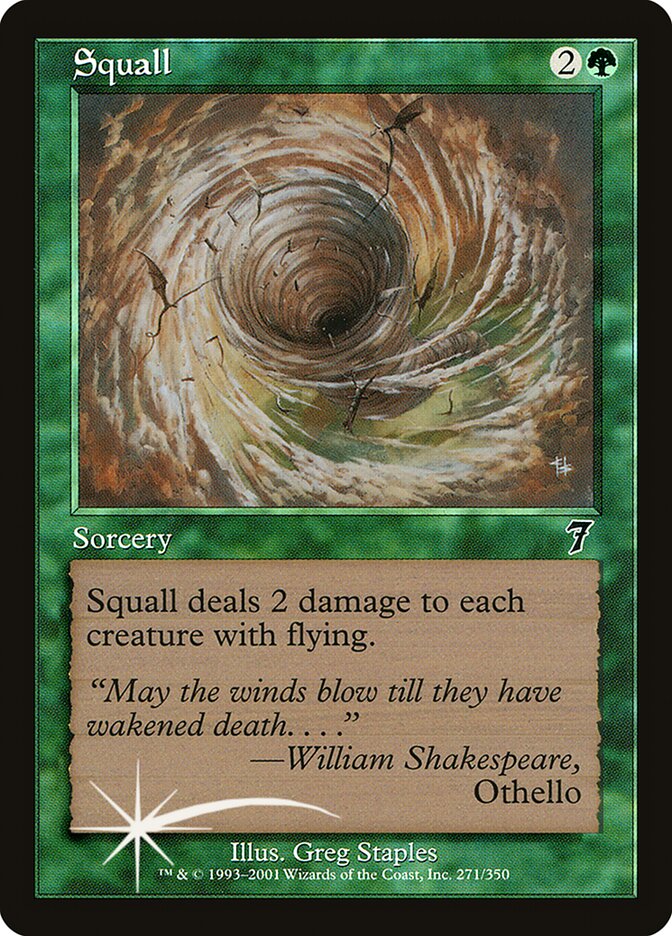 Squall card front