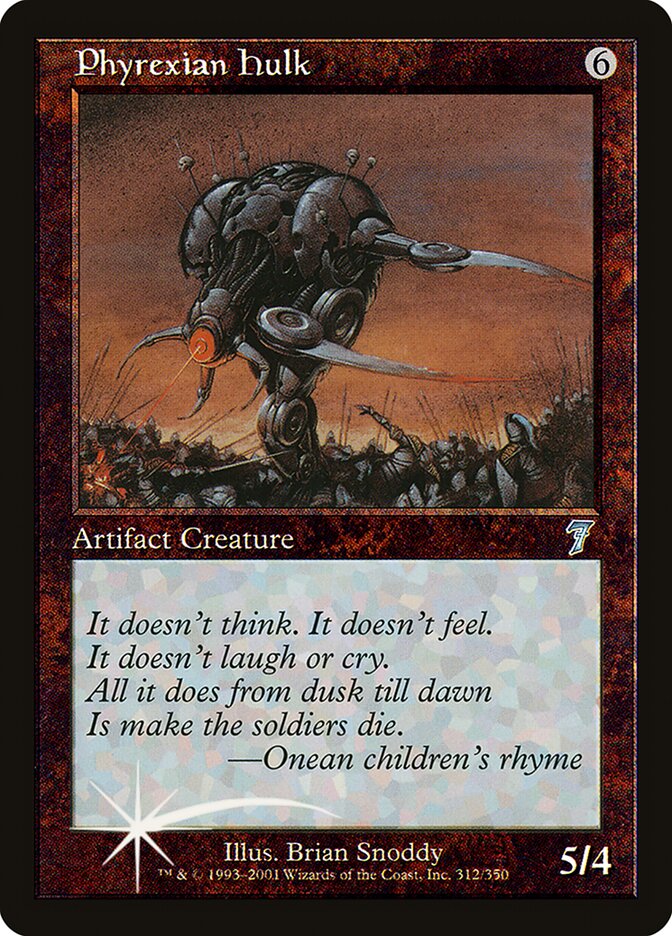 Phyrexian Hulk card front
