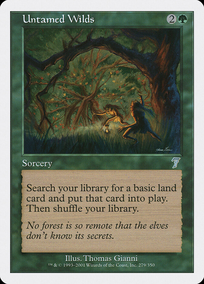 Untamed Wilds card front