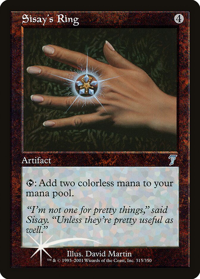 Sisay's Ring card front