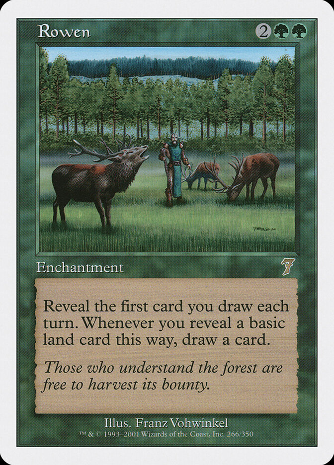 Rowen card front
