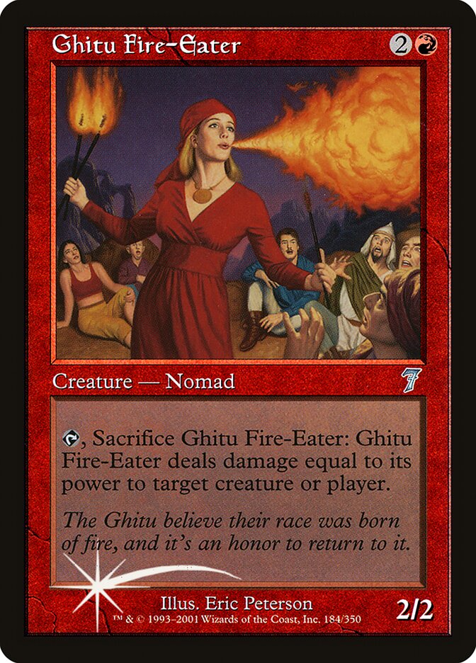 Ghitu Fire-Eater card front