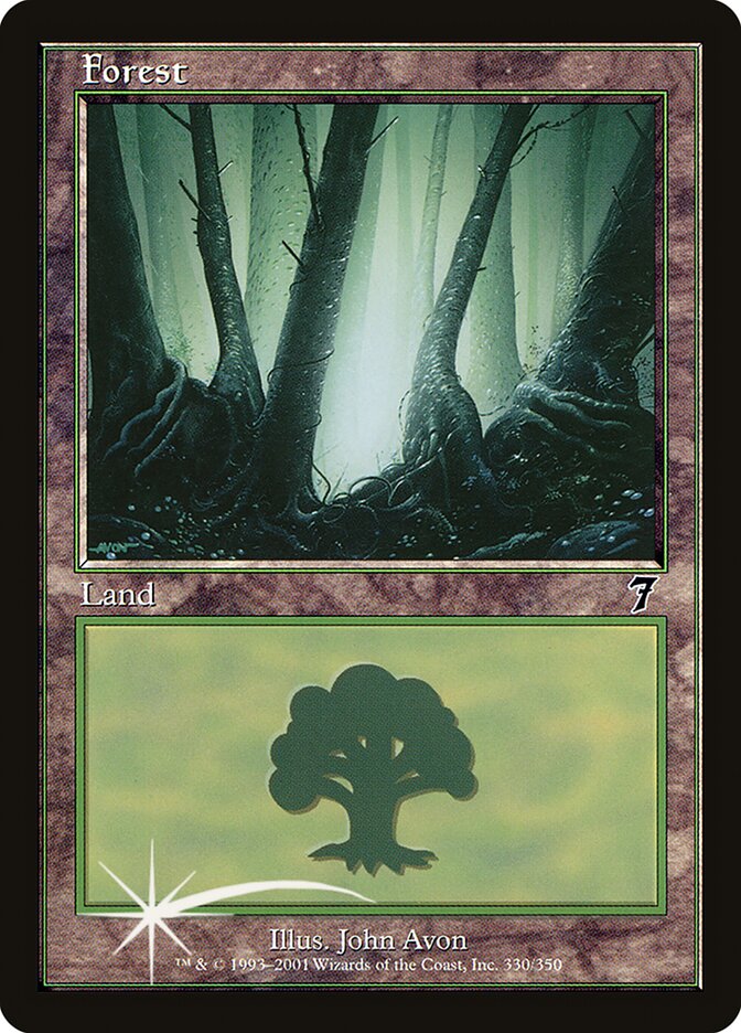 Forest card front