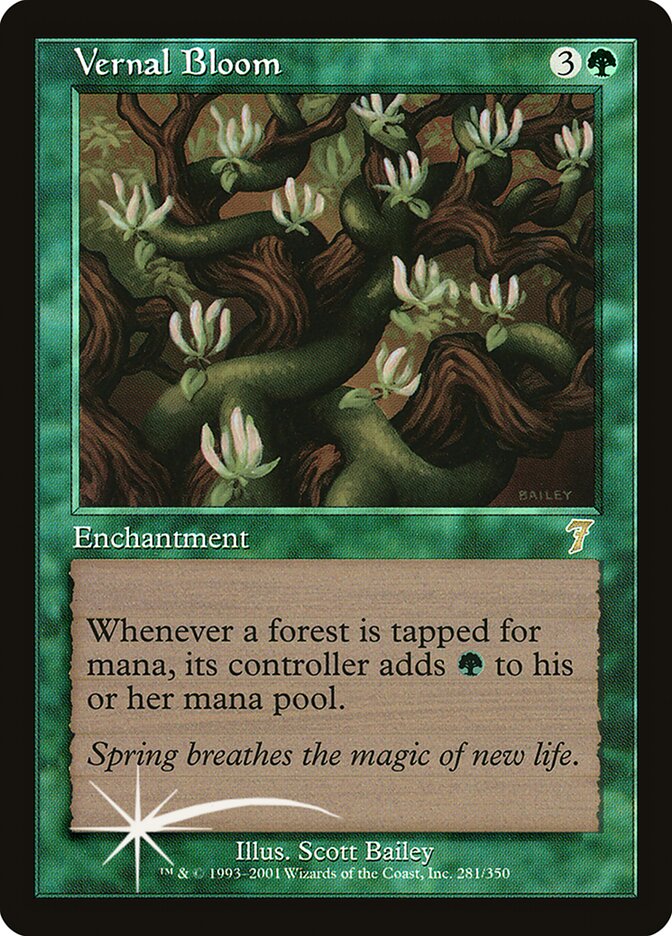 Vernal Bloom card front
