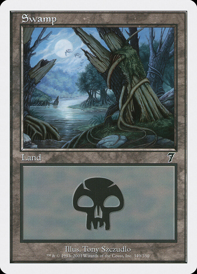 Swamp card front
