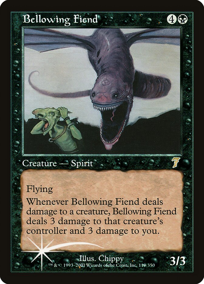Bellowing Fiend card front